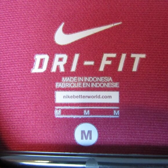 Nike Florida State University Polo Collared Shirt Dri-Fit FSU Med Short Sleeve - Picture 4 of 6